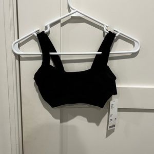 Urban Outfitters black bra top; size: xs/s; never worn and excellent condition